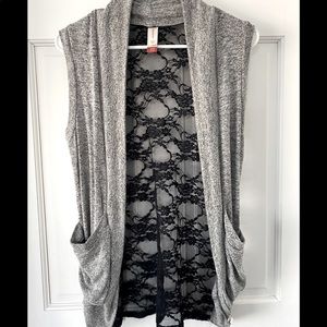 No Boundaries Sleeveless Cardigan